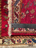 24454-Ghashgai Hand-Knotted/Handmade Persian Rug/Carpet Tribal/ Nomadic Authentic/Size: 1'8" x 2'0"