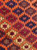 24455-Ghashgai Hand-Knotted/Handmade Persian Rug/Carpet Tribal/ Nomadic  Authentic/Size: 1'10" x 1'11"