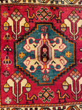 24499-Ghashgai Hand-Knotted/Handmade Persian Rug/Carpet Tribal/Nomadic Authentic/Size: 2'1" x 2'0"