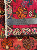 24413-Ghashgai Hand-Knotted/Handmade Persian Rug/Carpet Tribal/Nomadic Authentic/Size: 1'8" x 1'8"