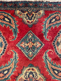 24404 - Sarough Handmade/Hand-Knotted Persian Rug/Traditional Carpet Authentic/Size: 1'8" x 1'8"