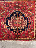 24478-Ghashgai Hand-Knotted/Handmade Persian Rug/Carpet Tribal/ Nomadic Authentic/Size: 1'8" x 1'10"