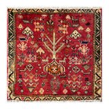 24481-Ghashgai Hand-Knotted/Handmade Persian Rug/Carpet Tribal/ Nomadic Authentic/Size: 1'11" x 2'0"