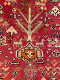24481-Ghashgai Hand-Knotted/Handmade Persian Rug/Carpet Tribal/ Nomadic Authentic/Size: 1'11" x 2'0"
