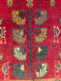 24457-Ghashgai Hand-Knotted/Handmade Persian Rug/Carpet Tribal / Nomadic Authentic/Size: 2'0" x 2'2"