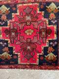24466-Ghashgai Hand-Knotted/Handmade Persian Rug/Carpet Tribal/ Nomadic Authentic/Size: 2'0" x 2'0"