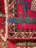 24467-Ghashgai Hand-Knotted/Handmade Persian Rug/Carpet Tribal/ Nomadic Authentic/Size: 2'1" x 2'1"