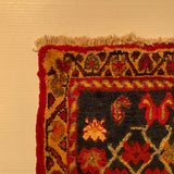 24474-Ghashgai Hand-Knotted/Handmade Persian Rug/Carpet Tribal/ Nomadic Authentic/Size: 1'11" x 2'11"