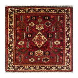 24473-Ghashgai Hand-Knotted/Handmade Persian Rug/Carpet Tribal/ Nomadic Authentic/Size: 1'11" x 1'10"