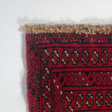 24166-Turkmen Hand-Knotted/Handmade Persian Rug/Carpet Traditional/Authentic/ Size: 4'0" x 2'0"