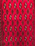 24165-Turkmen Hand-Knotted/Handmade Persian Rug/Carpet Traditional/Authentic/ Size: 4'0" x 1'11"