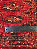 24190-Turkmen Hand-Knotted/Handmade Persian Rug/Carpet Traditional/Authentic/ Size: 4'3" x 2'0"