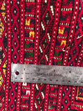 24197-Turkmen Hand-Knotted/Handmade Persian Rug/Carpet Traditional/Authentic/Size: 4'2" x 2'2"