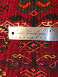 24503-Ghashgai Hand-Knotted/Handmade Persian Rug/Carpet Tribal/ Nomadic Authentic/Size: 1'9" x 2'0"