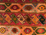 24422-Ghashgai Hand-Knotted/Handmade Persian Rug/Carpet Tribal/Nomadic Authentic/Size: 1'6" x 1'10"