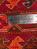 24422-Ghashgai Hand-Knotted/Handmade Persian Rug/Carpet Tribal/Nomadic Authentic/Size: 1'6" x 1'10"