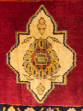 24425-Ghashgai Hand-Knotted/Handmade Persian Rug/Carpet Tribal/ Nomadic Authentic/Size: 1'7" x 1'10"