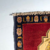 24425-Ghashgai Hand-Knotted/Handmade Persian Rug/Carpet Tribal/ Nomadic Authentic/Size: 1'7" x 1'10"