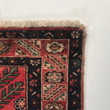 24253-Hamadan Hand-Knotted/Handmade Persian Rug/Carpet Tribal/Authentic/ Size: 6'10" x 4'11"