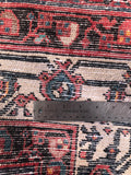 24247-Hamadan Hand-Knotted/Handmade Persian Rug/Carpet Tribal Authentic/ Size/: 7'0" x 5'1"