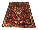 24304 - Bakhtiar Hand-Knotted/Handmade Persian Rug/Carpet Traditional Authentic/ Size: 6'9" x 4'11"