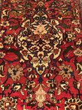 24304 - Bakhtiar Hand-Knotted/Handmade Persian Rug/Carpet Traditional Authentic/ Size: 6'9" x 4'11"