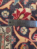 24289- Kashan Handmade/Hand-Knotted Persian Rug/ Traditional Carpet Authentic/ Size: 6'7" x 4'2"