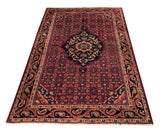 24244 - Bidjar Handmade/Hand-Knotted Persian Rug/Traditional Carpet Authentic/Size: 6'10" x 4'5"