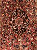 24330 - Bidjar Handmade/Hand-Knotted Persian Rug/Traditional Carpet Authentic/Size: 7'0" x 4'4"