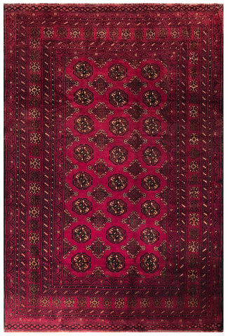 24350-Balutch Hand-Knotted/Handmade Persian Rug/Carpet Tribal/Nomadic Authentic/ Size: 7'5" x 4'6"