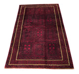 24339-Balutch Hand-Knotted/Handmade Persian Rug/Carpet Tribal/Nomadic Authentic/ Size: 6'9" x 4'1"