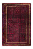 24339-Balutch Hand-Knotted/Handmade Persian Rug/Carpet Tribal/Nomadic Authentic/ Size: 6'9" x 4'1"