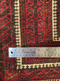 24339-Balutch Hand-Knotted/Handmade Persian Rug/Carpet Tribal/Nomadic Authentic/ Size: 6'9" x 4'1"