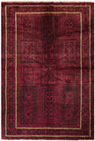 24360-Balutch Hand-Knotted/Handmade Persian Rug/Carpet Tribal/Nomadic Authentic/ Size: 6'6" x 4'1"