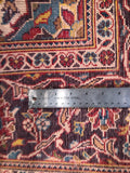 24315- Kashan Handmade/Hand-Knotted Persian Rug/Traditional Carpet Authentic/ Size: 6'8" x 4'6"