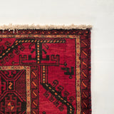 24351-Balutch Hand-Knotted/Handmade Persian Rug/Carpet Tribal/Nomadic Authentic/ Size: 7'6" x 4'3"