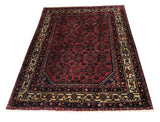 24307-Hamadan Hand-Knotted/Handmade Persian Rug/Carpet Tribal Authentic/ Size: 6'9" x 4'9"