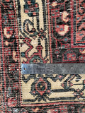 24307-Hamadan Hand-Knotted/Handmade Persian Rug/Carpet Tribal Authentic/ Size: 6'9" x 4'9"