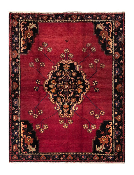 24344-Balutch Hand-Knotted/Handmade Persian Rug/Carpet Traditional/Authentic/ Size: 7'5" x 5'1"