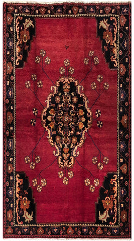 24344-Balutch Hand-Knotted/Handmade Persian Rug/Carpet Traditional/Authentic/ Size: 7'5" x 5'1"