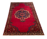 24365-Hamadan Hand-Knotted/Handmade Persian Rug/Carpet Tribal Authentic/ Size: 5'3" x 3'5"