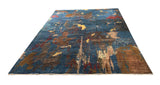 23690 - Royal Chobi Ziegler/ Afghan / Hand-Knotted/ Contemporary / Traditional/ Size: 13'1" x 9'8"