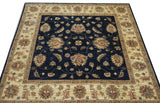 19305-Chobi Ziegler Hand-Knotted/Handmade Afghan Rug/Carpet Tribal/Nomadic Authentic/ Size: 5'1" x 5'1"