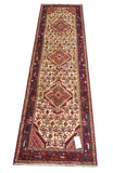 20379 -Hamadan Hand-Knotted/Handmade Persian Rug/Carpet Traditional Authentic/Size: 9'8" x 2'10"
