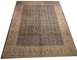 16618-Tabriz Hand-Knotted/Handmade Persian Rug/Carpet Traditional/Authentic/ Size: 13'2" x 9'9"