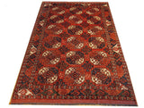 16244-Khal Mohammad Hand-Knotted/Handmade Afghan Rug/Carpet Traditional/Authentic/ Size: 9'9" x 6'9"