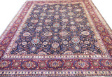 20353-Mashad Hand-Knotted/Handmade Persian Rug/Carpet Traditional Authentic/ Size: 12'5" x 9'9"