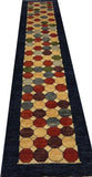 18672-Chobi Ziegler Hand-Knotted/Handmade Afghan Rug/Carpet Tribal/Nomadic Authentic/ Size: 11'0" x 2'4"