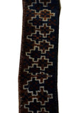 15144-Balutch Tent Band Hand-Knotted/Handmade Persian Rug/Carpet Tribal/Nomadic Authentic/ Size: 4'9" x 4"