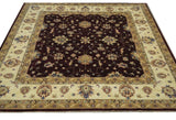 19259-Chobi Ziegler Hand-Knotted/Handmade Afghan Rug/Carpet Tribal/Nomadic Authentic/ Size: 6'7" x 6'8"
